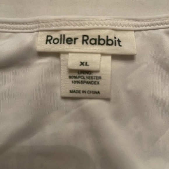 NWT Roller Rabbit Women's The Original Hathi Print High Waist Bikini Bottom XL - Picture 8 of 11